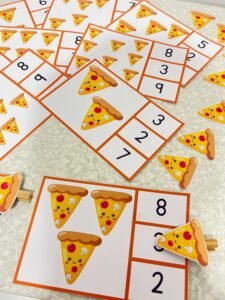 Pizza dos Números - Atividades Pro