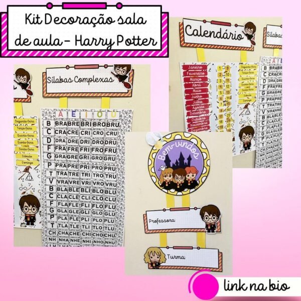 Kit de Sala Harry Potter - Atividades Pro