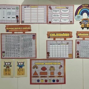 ✨ KIT SALA DE AULA - MATERIAL ESCOLAR