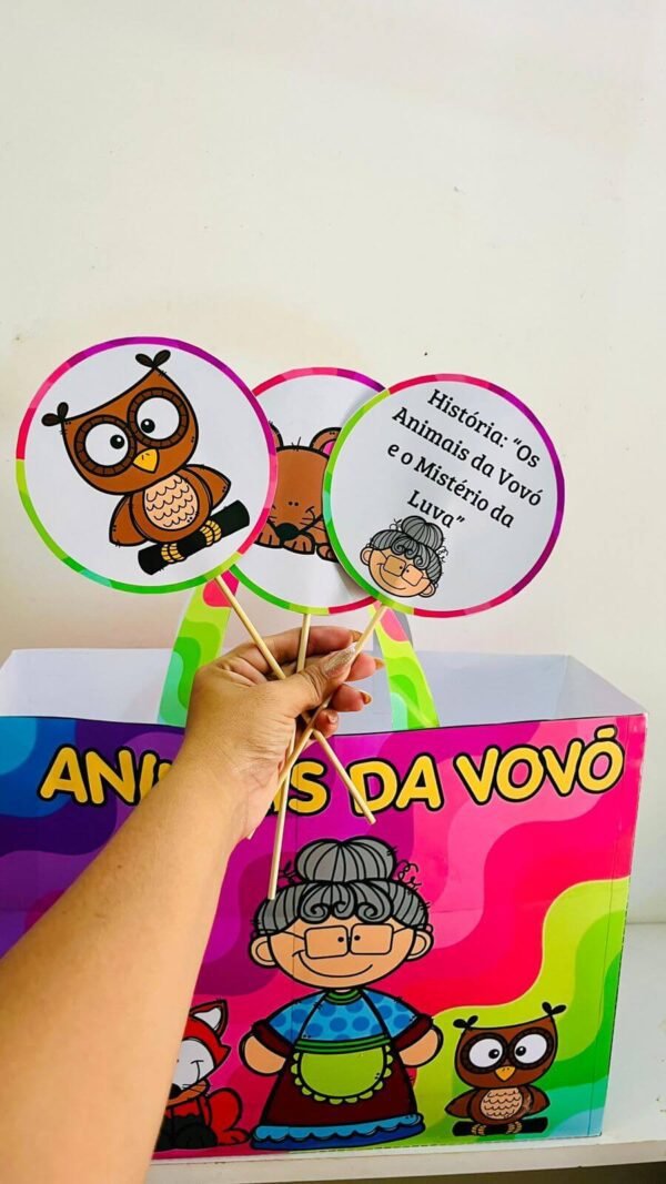 Sacola da Leitura: Os Animais da Vovó - Atividades Pro