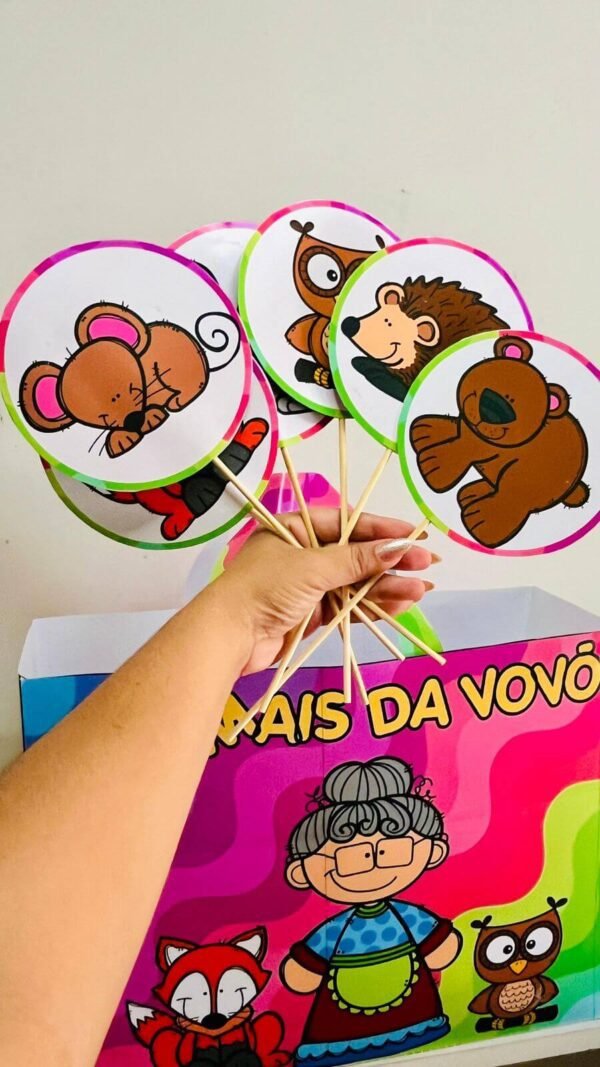 Sacola da Leitura: Os Animais da Vovó - Atividades Pro