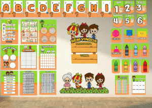 KIT SALA - SITIO DO PICA PAU AMARELO