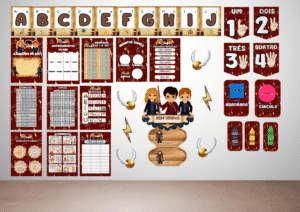 PAINEL HARRY POTTER - MODELO 2