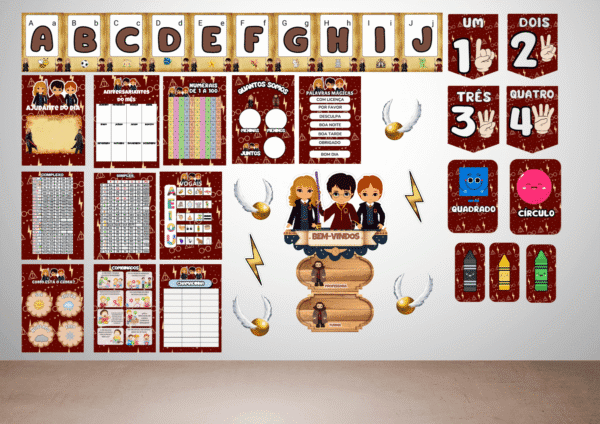 PAINEL HARRY POTTER - MODELO 2