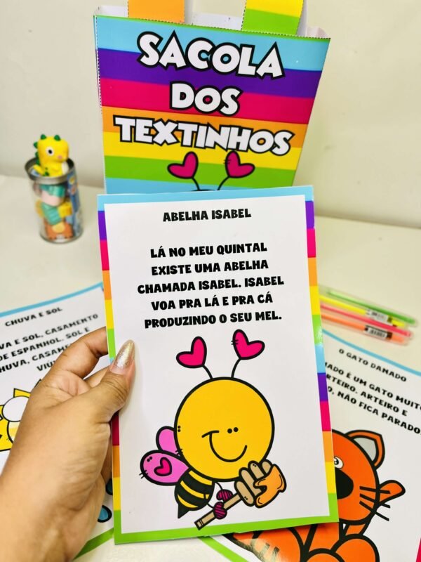 Sacola dos Textinhos - Atividades Pro