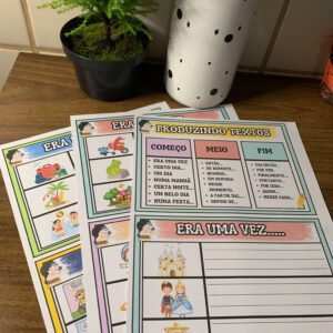 Fichas de Produção de Texto - Atividades Pro