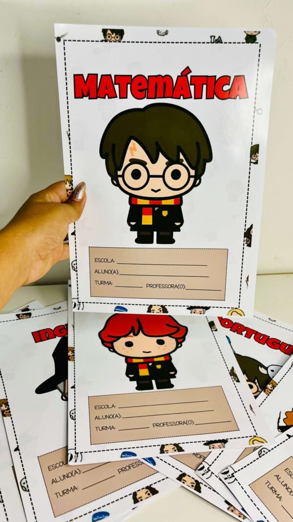 Capas de Caderno Harry Potter - Atividades Pro