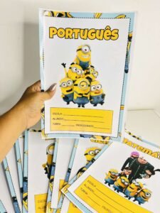 Capas de Caderno Minions - Atividades Pro
