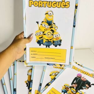 Capas de Caderno Minions - Atividades Pro
