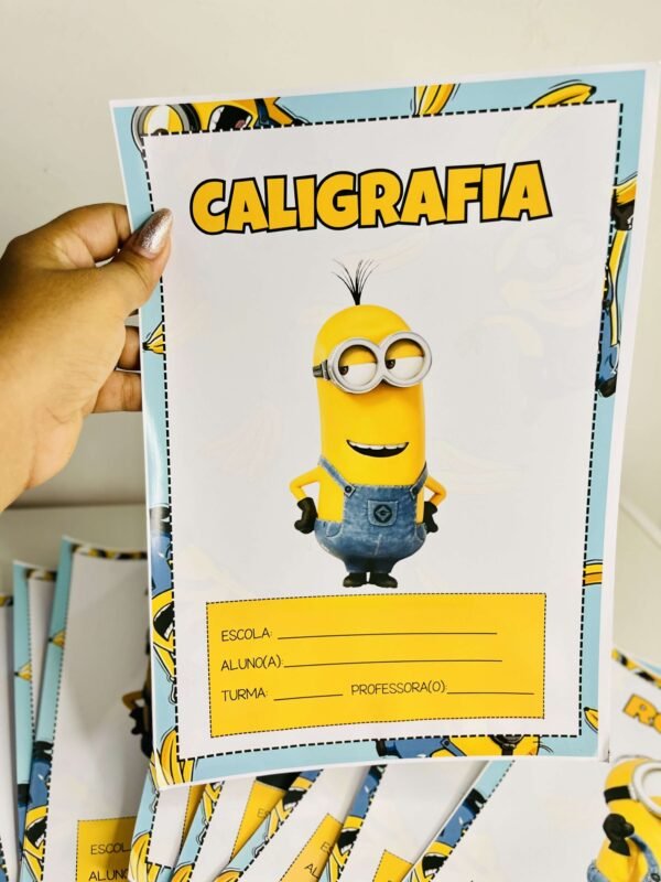 Capas de Caderno Minions - Atividades Pro