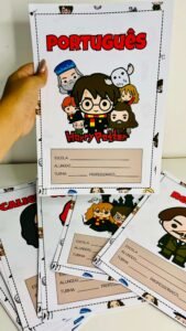 Capas de Caderno Harry Potter - Atividades Pro