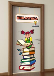 PORTA DE BIBLIOTECA