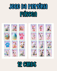 Jogo da Memoria - Pascoa