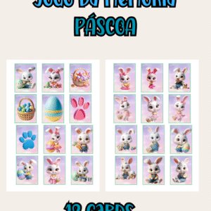 Jogo da Memoria - Pascoa