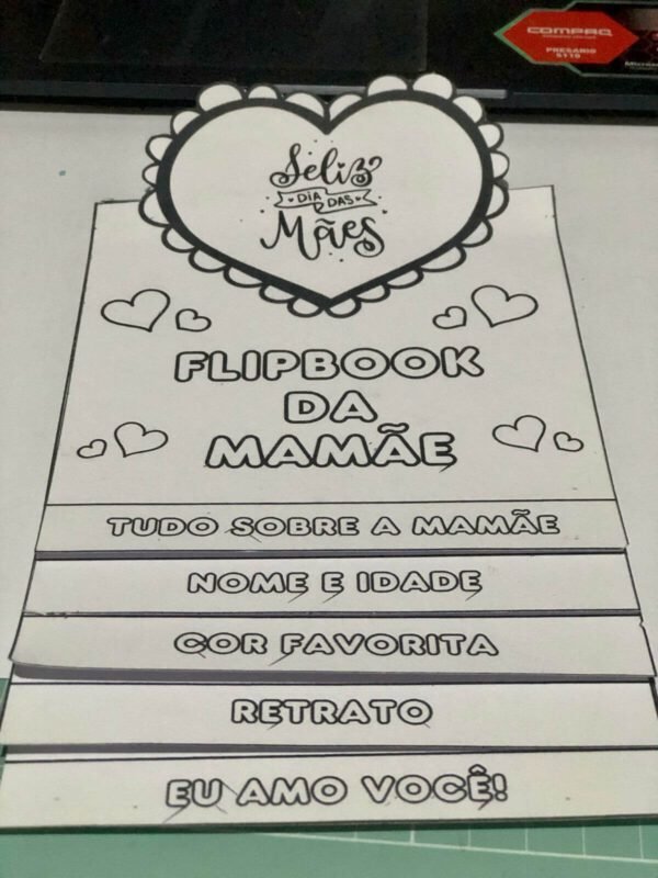 FLIPBOOK DIA DAS MÃES - Atividades Pro