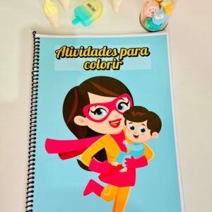 Atividades para Colorir - Dia das Mães