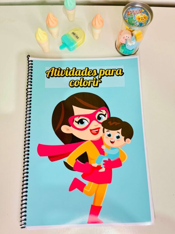 Atividades para Colorir - Dia das Mães