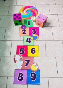 Amarelinha Dia das Crianças