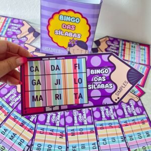 BINGO DAS SILABAS SIMPLES