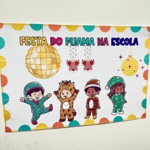 festa do pijama na escola