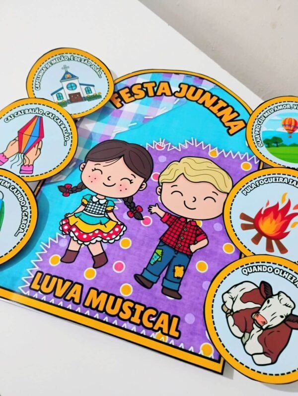 Luva Musical - Festa Junina